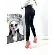 Legginsy PUSH UP/ SERCA / BLACK /  XS - S - M - L - XL
